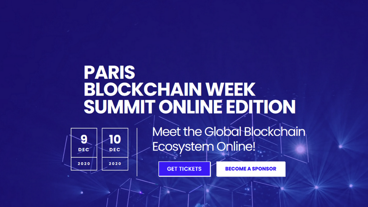 Paris Blockchain Week Summit: 9 - 10 décembre 2020